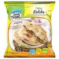 Vadilal Quick Treat Frozen Food - Kulcha, Onion, 400 g